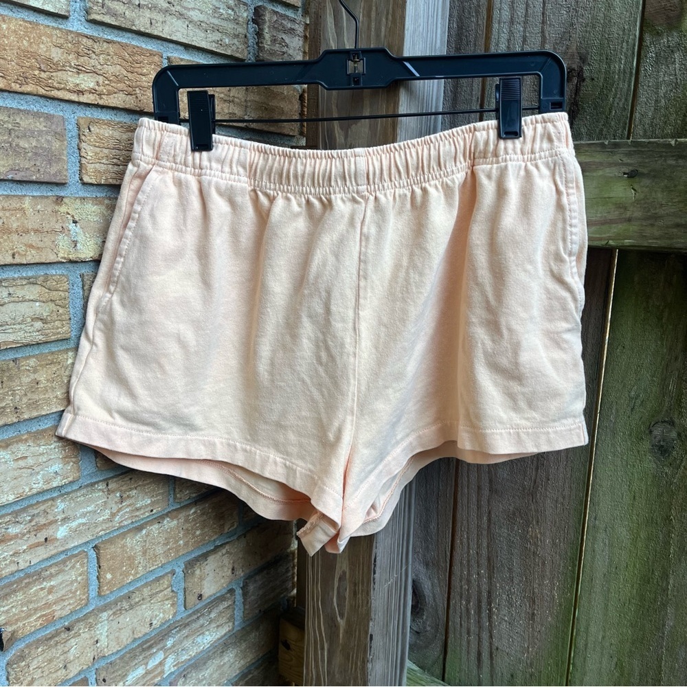 American Eagle Outfitters Light Peach Athletic Shorts
